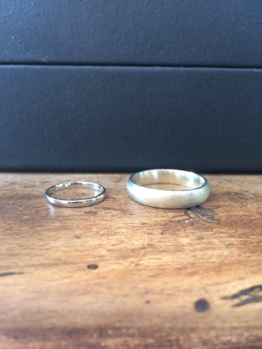 handmade wedding rings