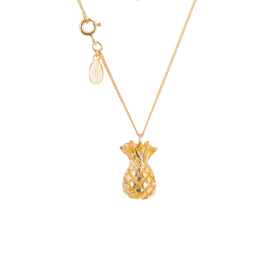 Gold Pineapple Necklace