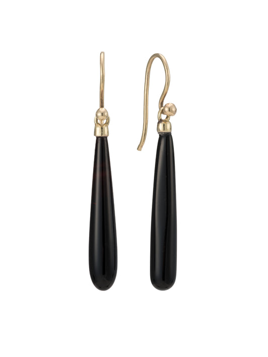 Onyx Drop Earrings