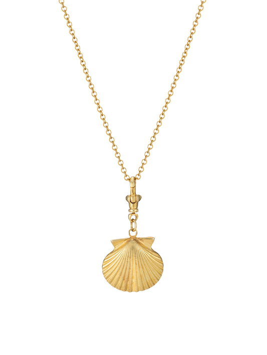 Gold Shell Necklace