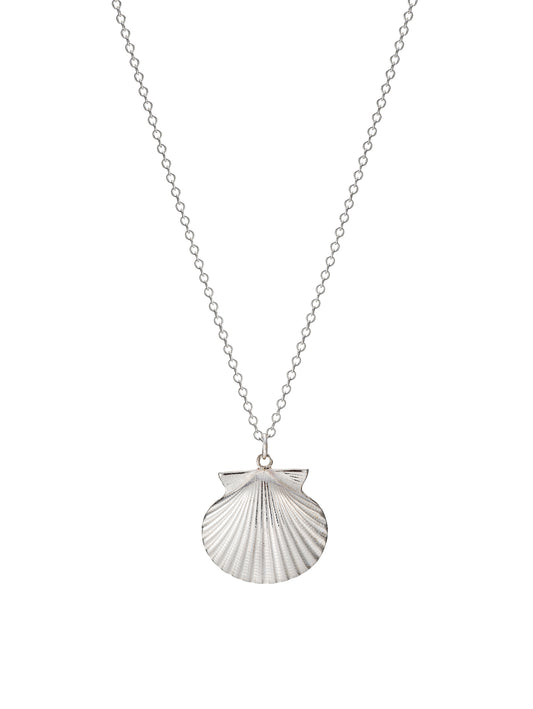 Silver Shell Necklace