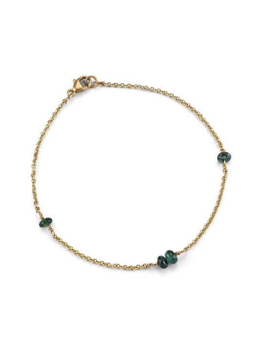 Tourmaline Bead Bracelet