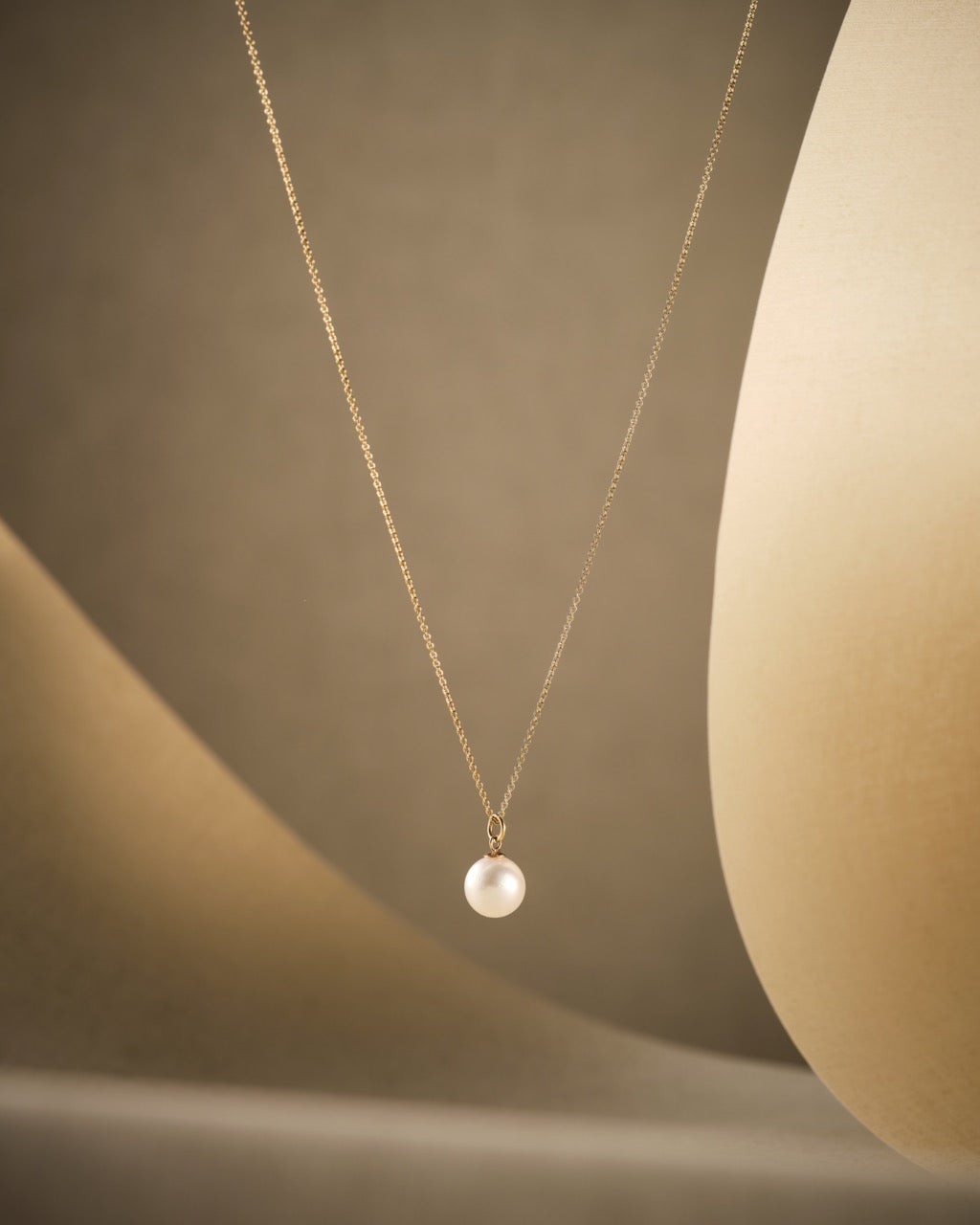 Baroque Pearl Necklace | Golden Dew Drop Necklace | Mickey Lynn
